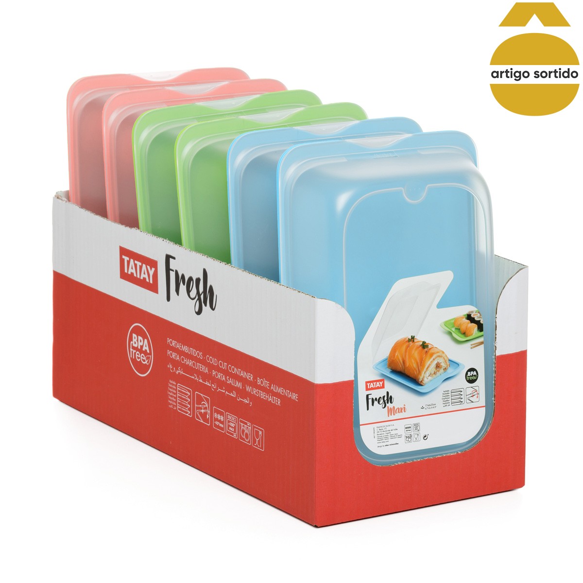 Recipiente Herm. P/Quesos Y Charcutería