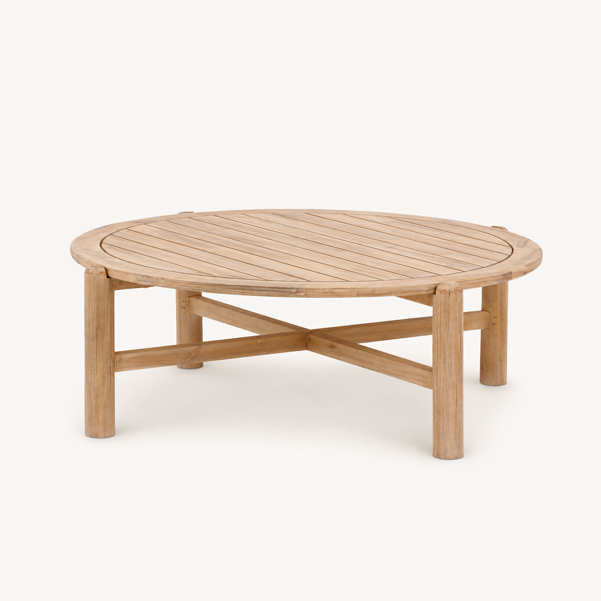 Mesa baja DEONA de madera acacia