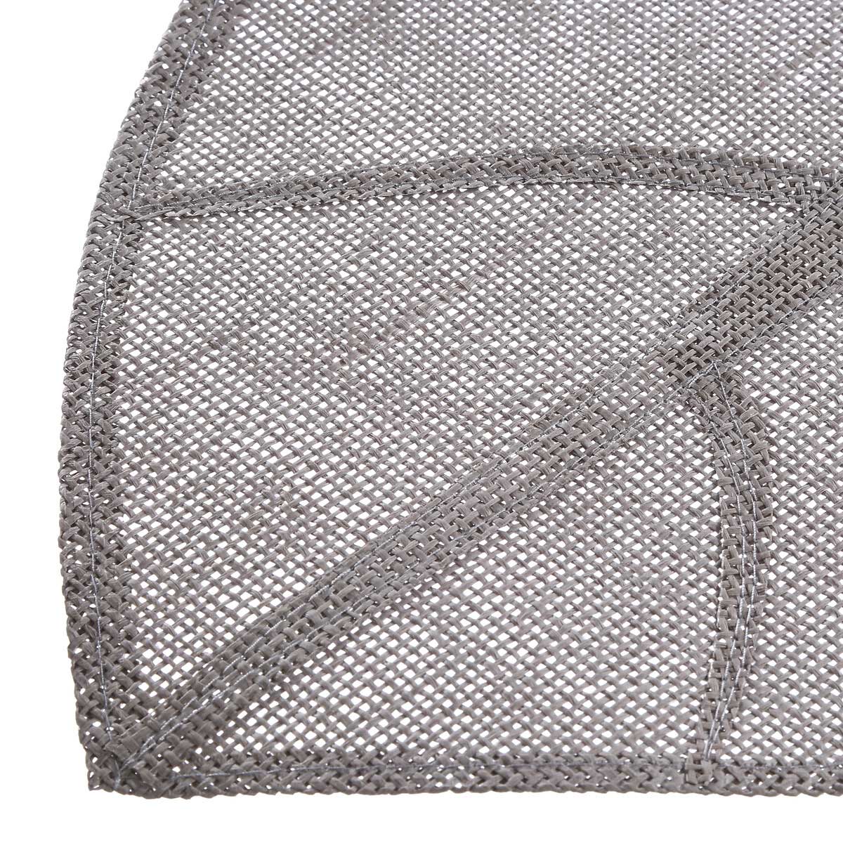 Mantel Individual Hoja Gris 50x33Cm