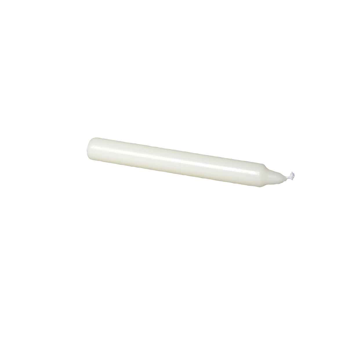 Paquete 4 velas p/candelabro perfumadas vainilla