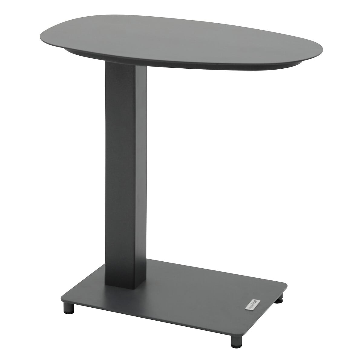Mesa auxiliar VENUZIA gris oscuro