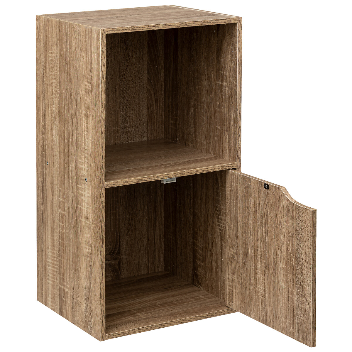 Estantería Mix Natural Con Puerta