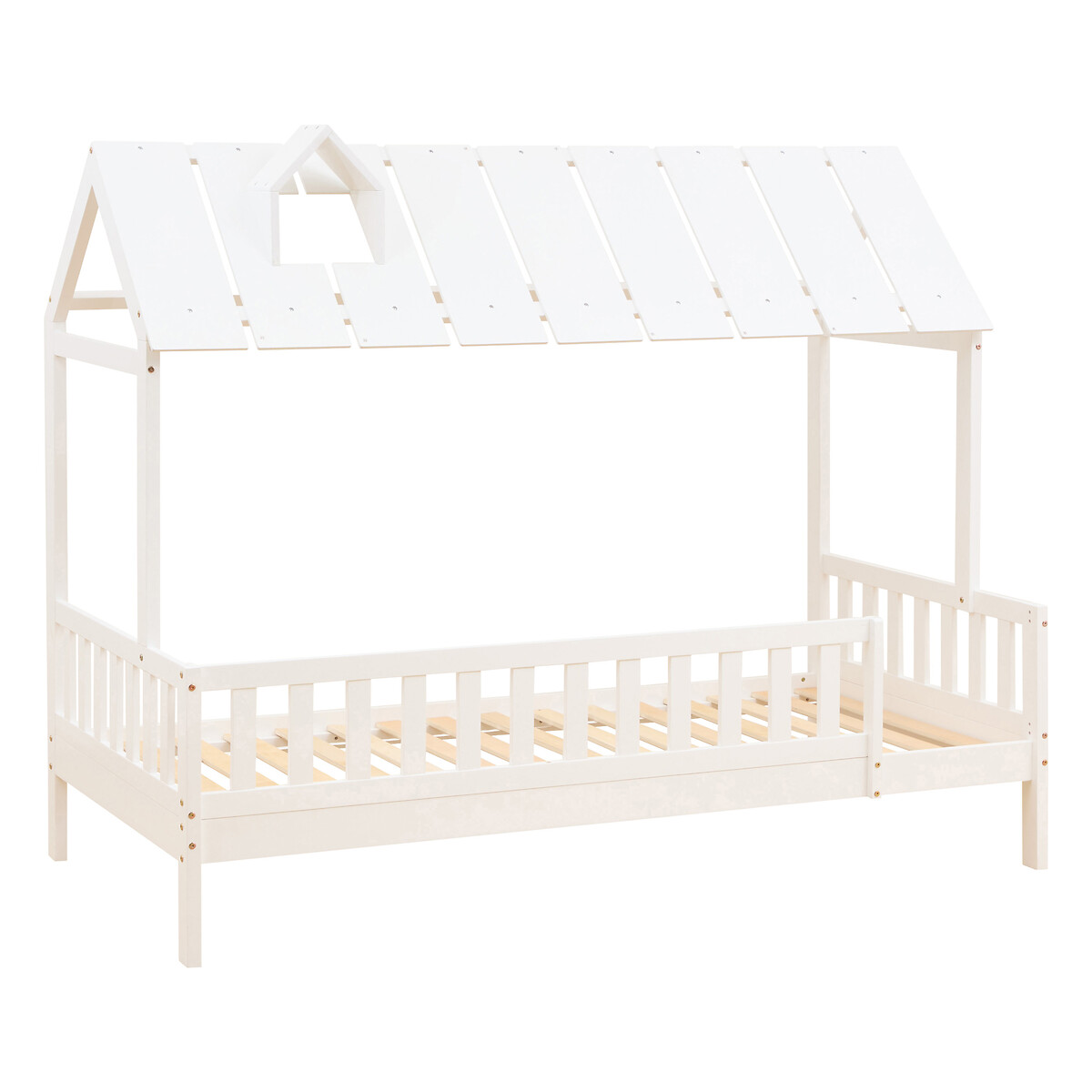 Cama MONTESSORI blanca 90x190cm