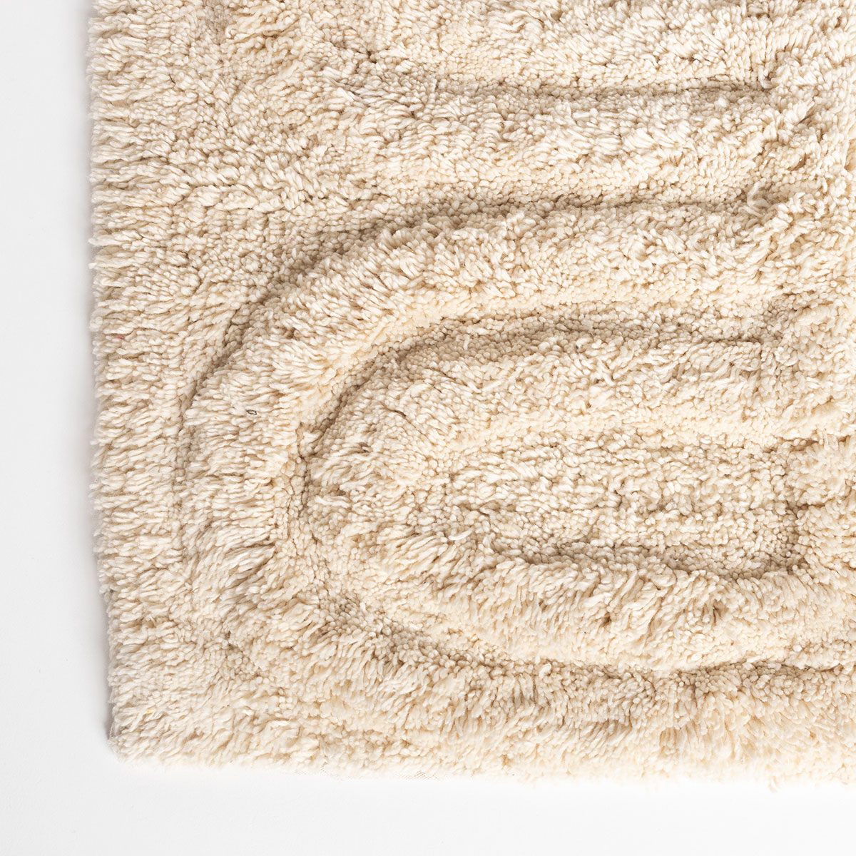 Alfombra de baño ELLA de algodón gris 50x80cm