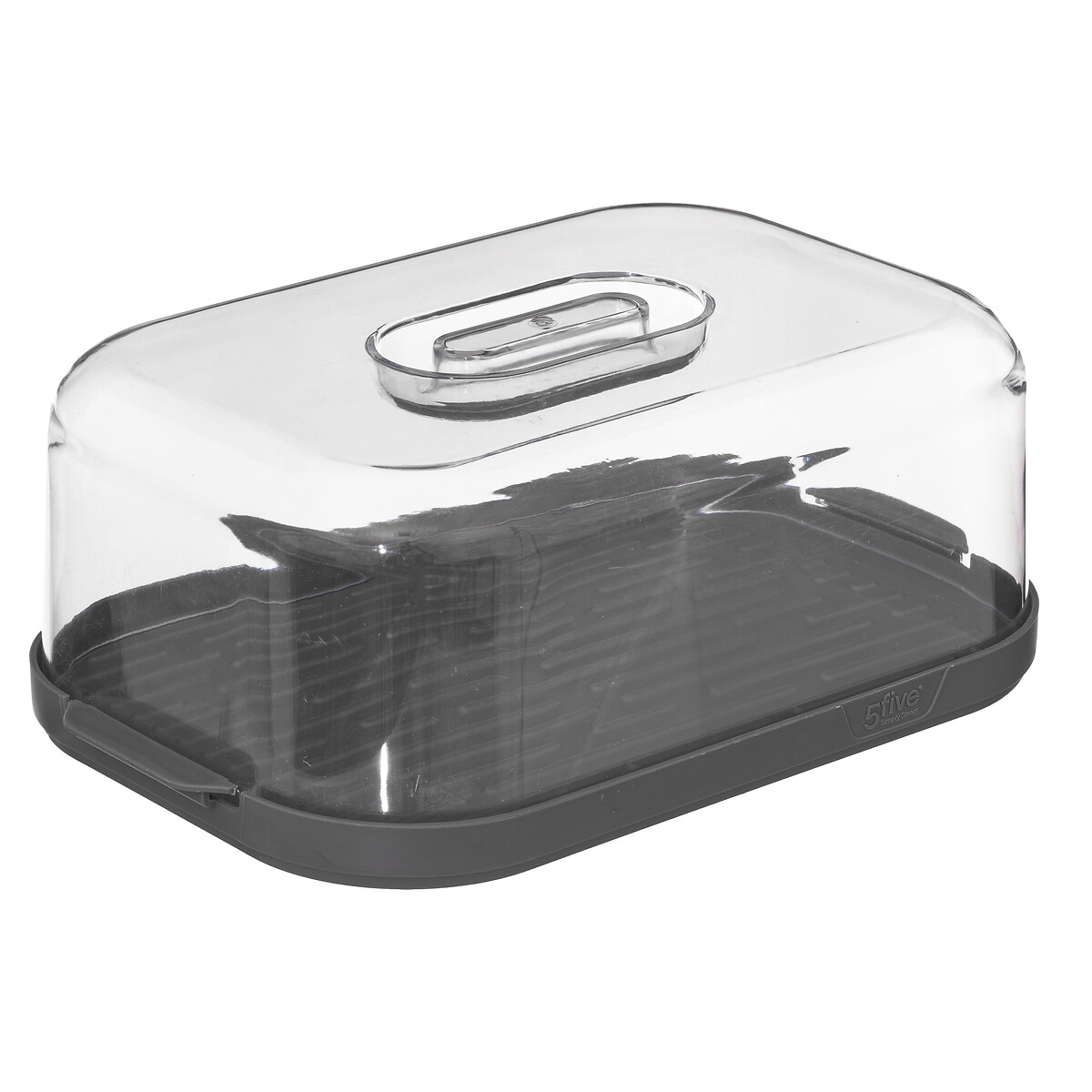 Quesera Fresheat De Plástico Gris 