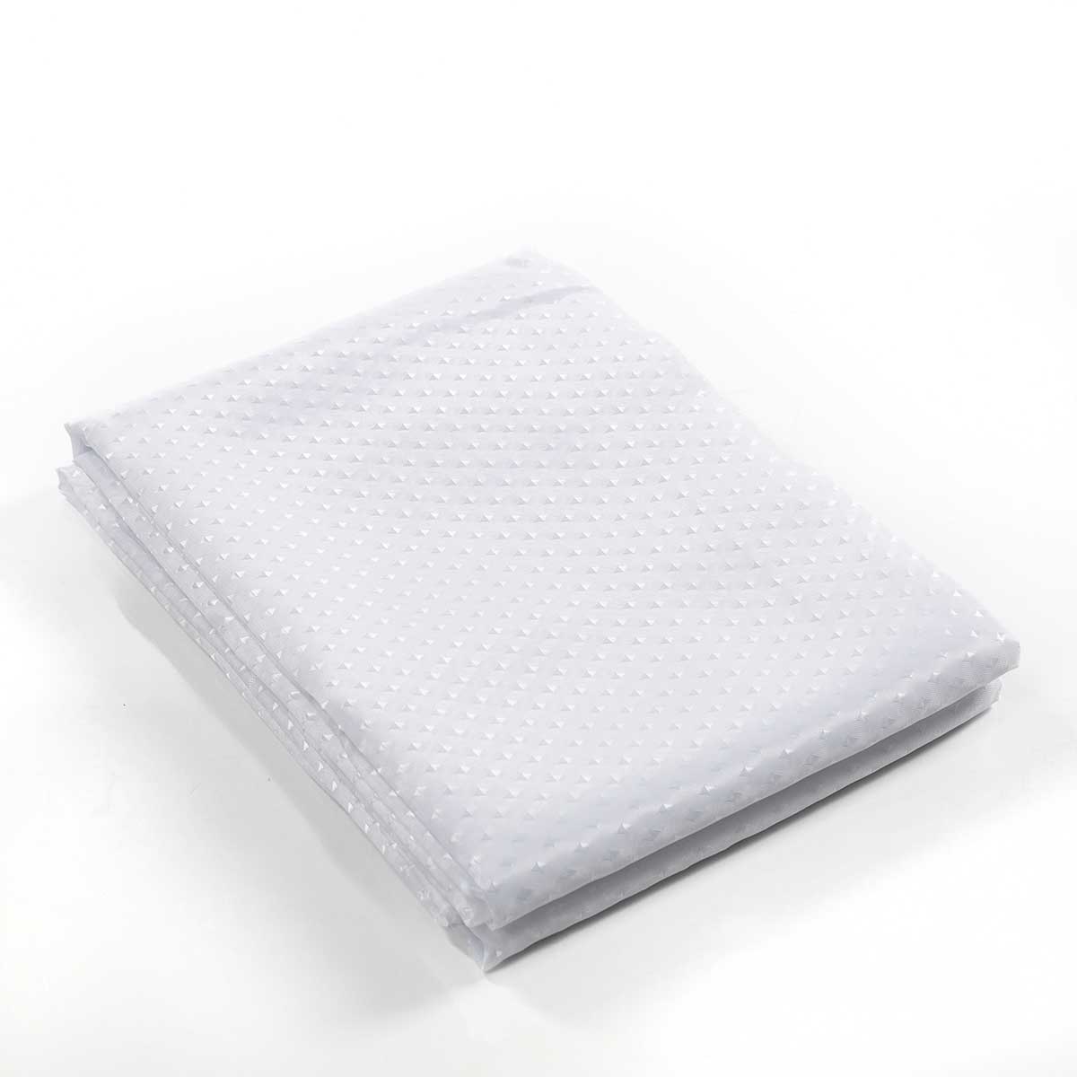 Cortina De Ducha Blanca Diamante 180x200cm