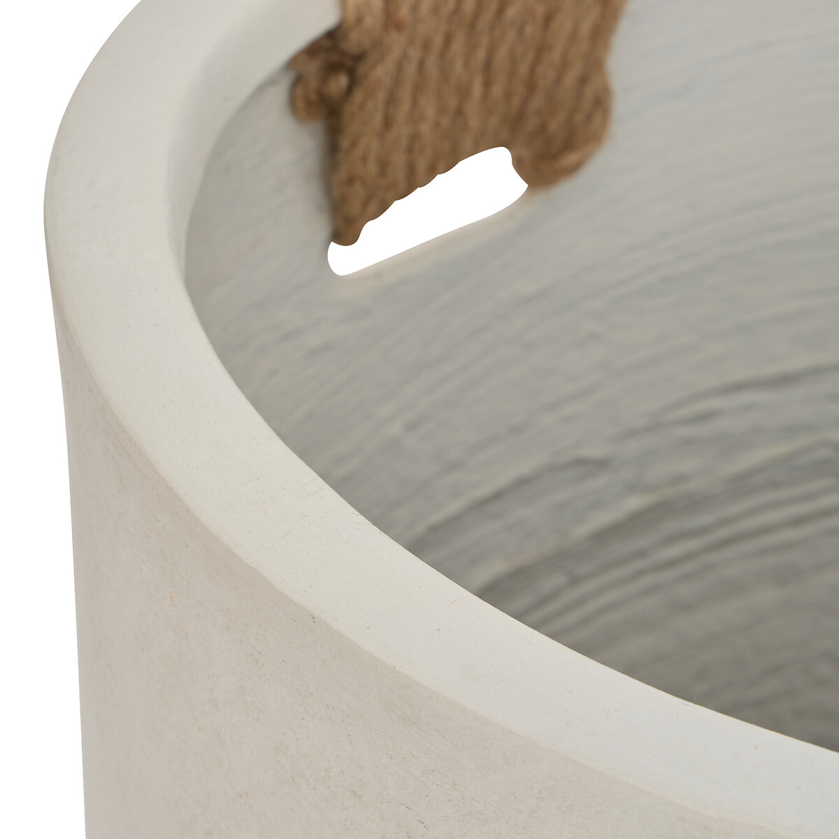Maceta SIEN blanco 47cm