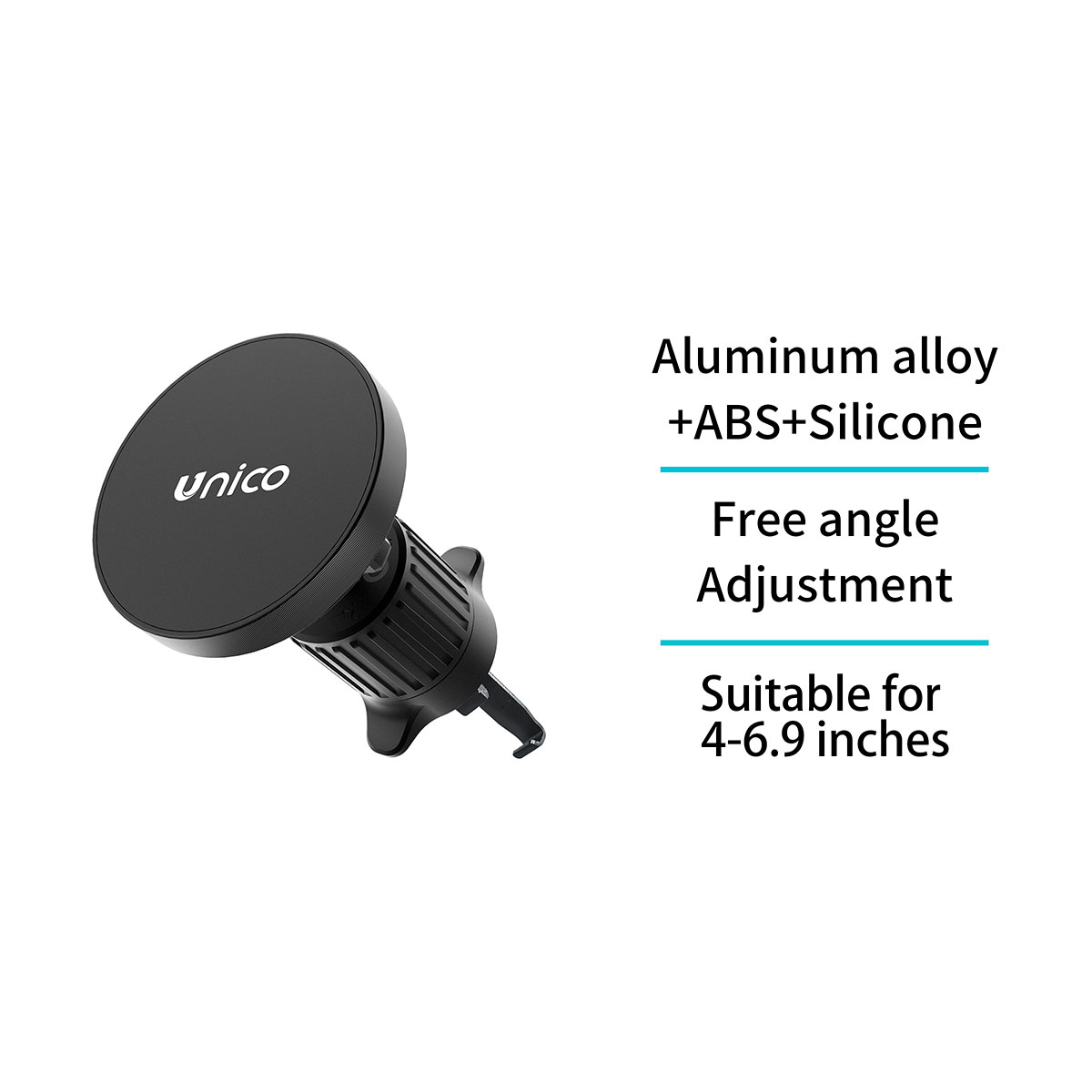 Soporte magn&eacute;tico coche para m&oacute;vil