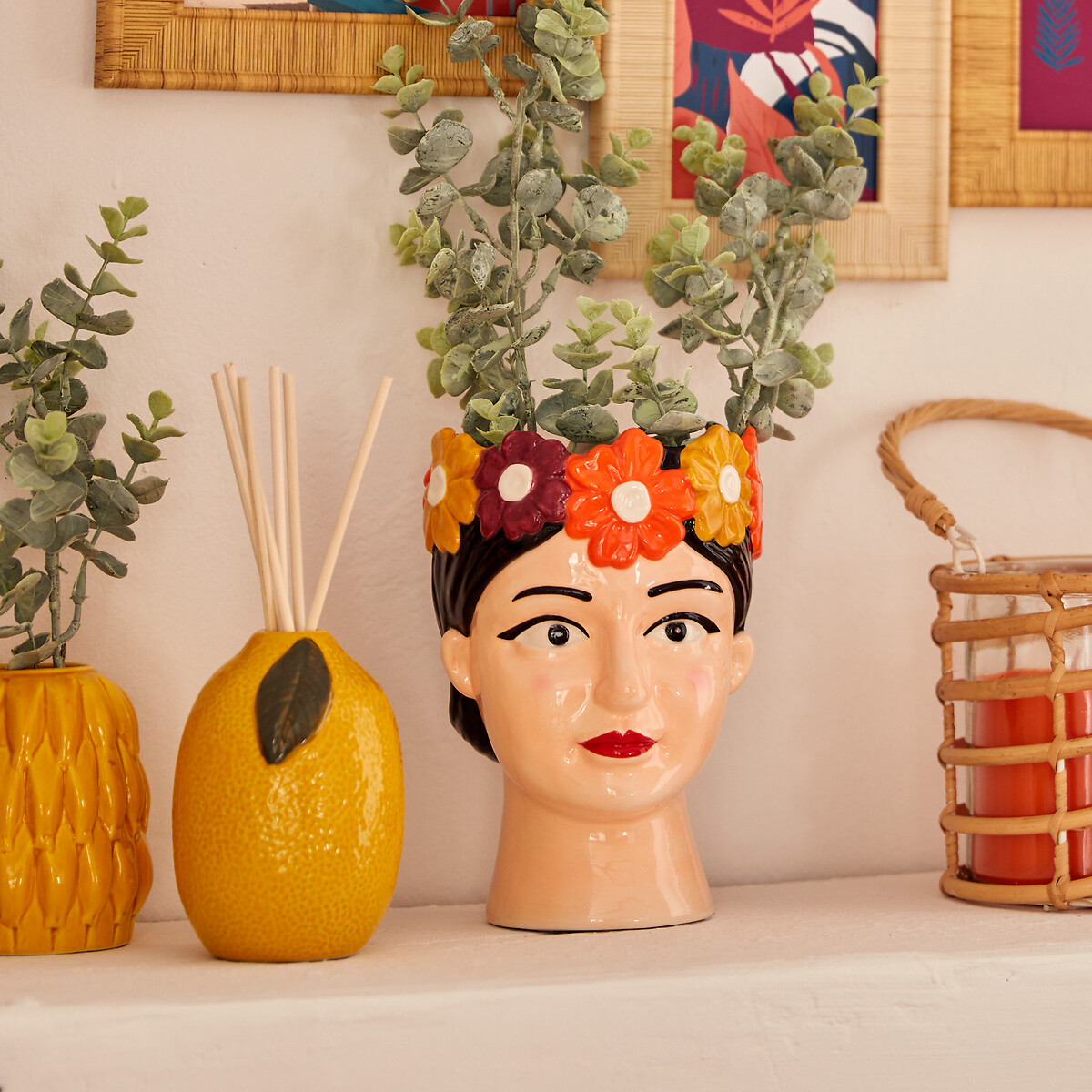 Jarr&oacute;n de cer&aacute;mica YUCATAN 18.2cm