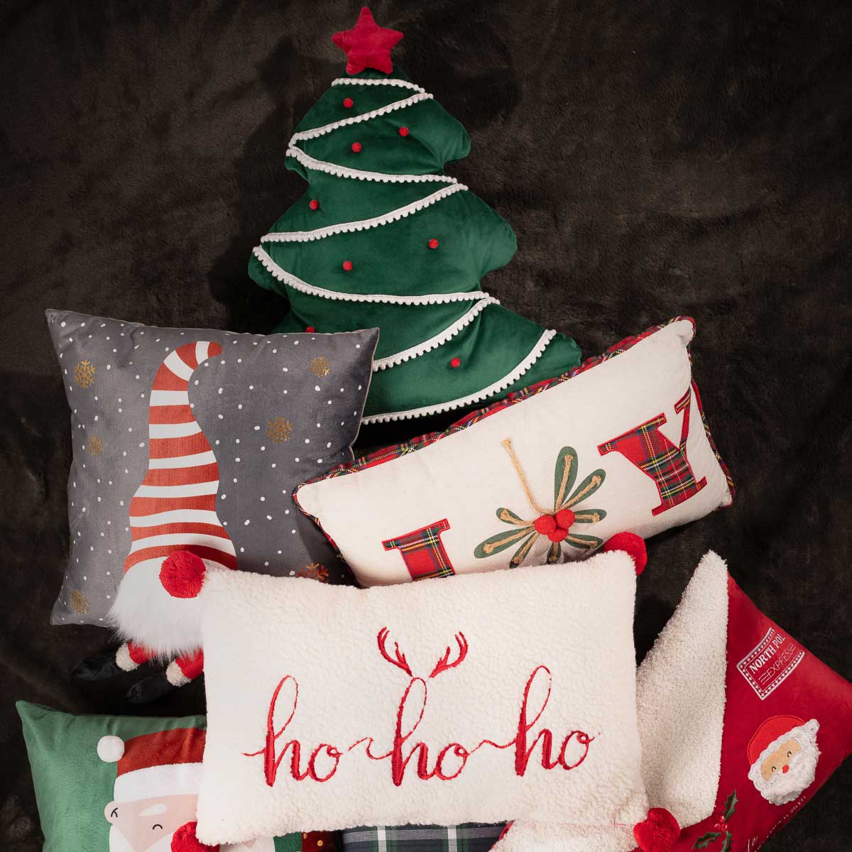 Coj&iacute;n &Aacute;rbol De Navidad 43x38cm