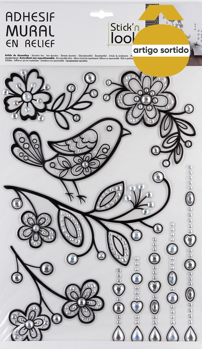 Pegatina Con Relieve 41x29Cm