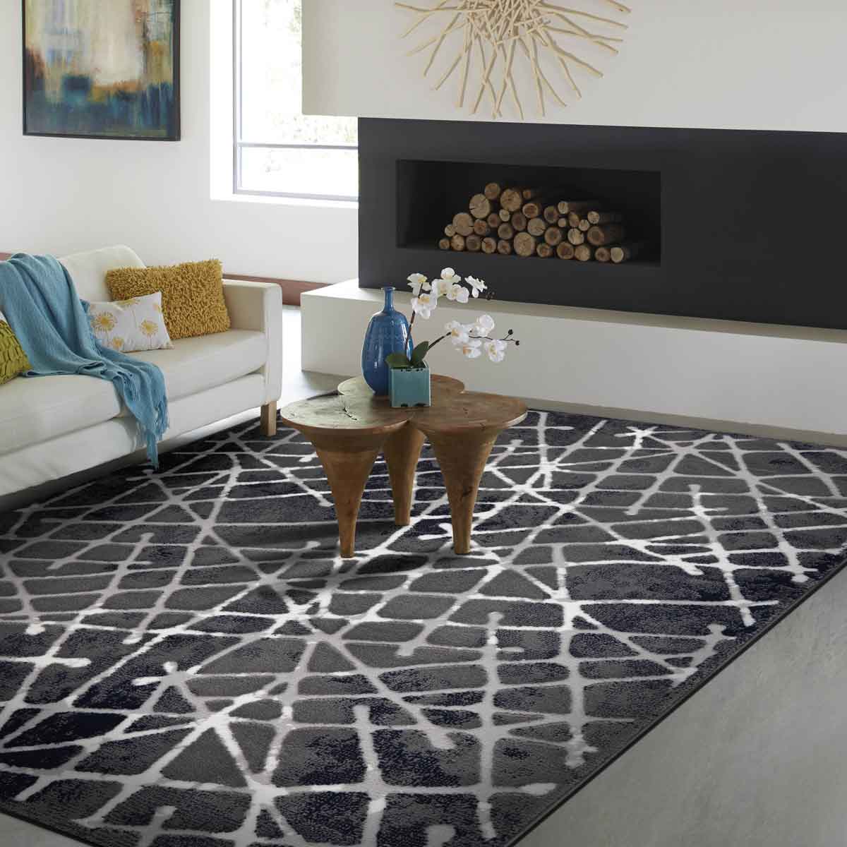 Alfombra Jad Multicolor 133x190Cm