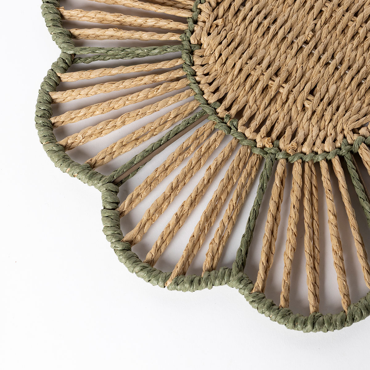 Mantel individual BLOOMY verde 38cm