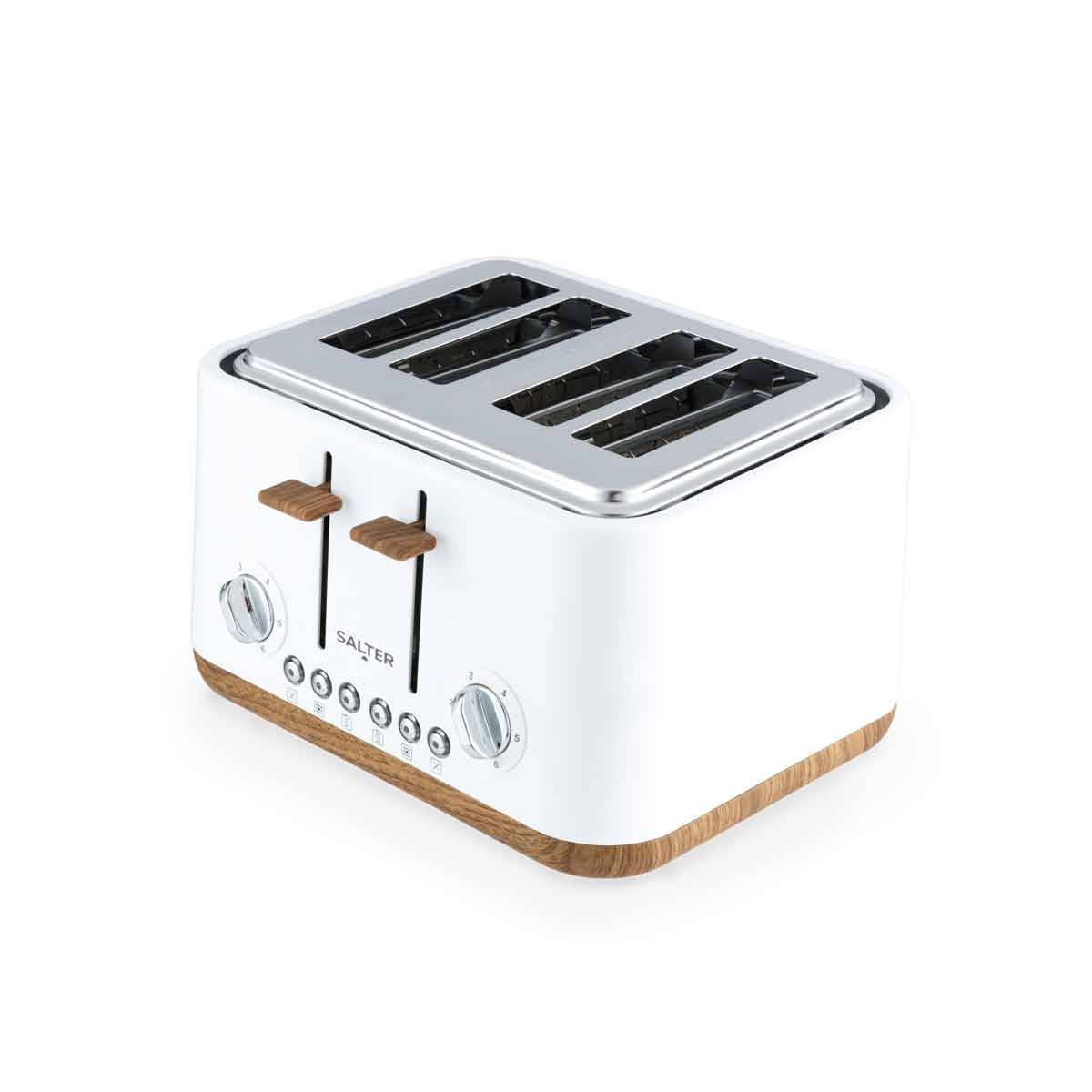 Tostadora 4 rebanadas SALTER TORONTO blanca