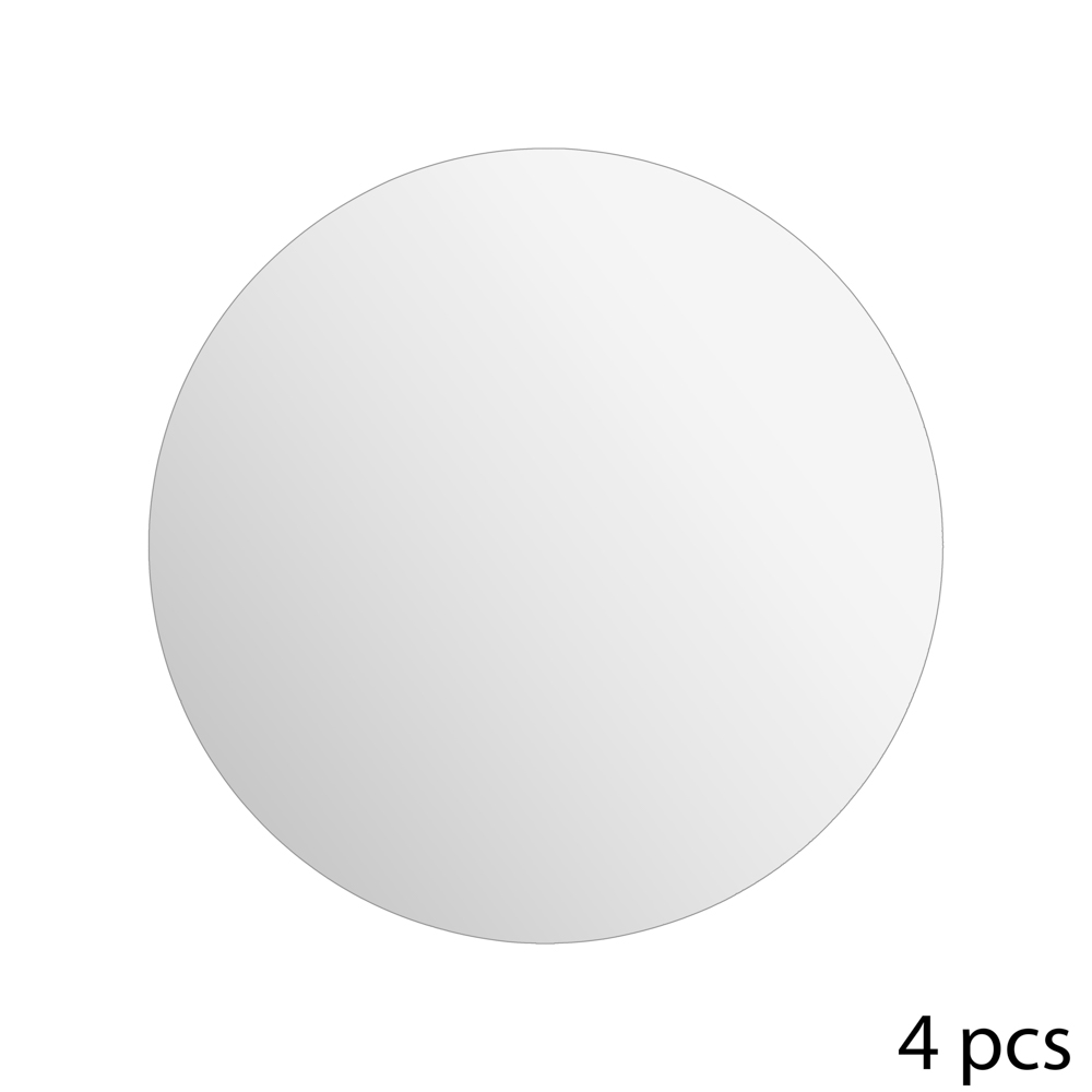 Juego De 4 Espejos Adhesivos 30x30Cm