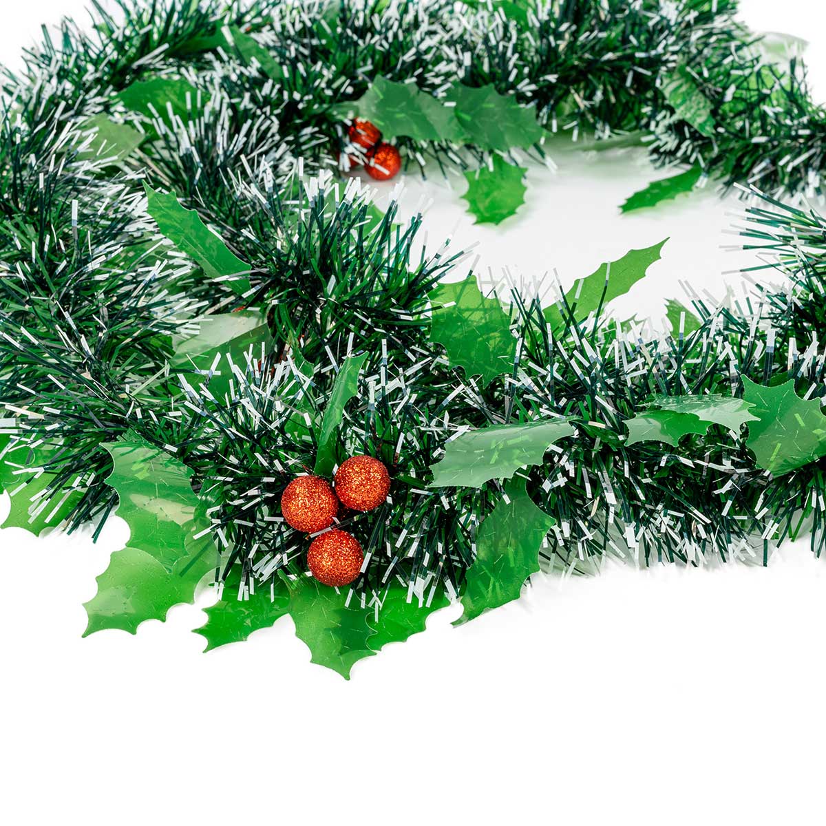 Grinalda Verde Efeito Pinheiro 200cm