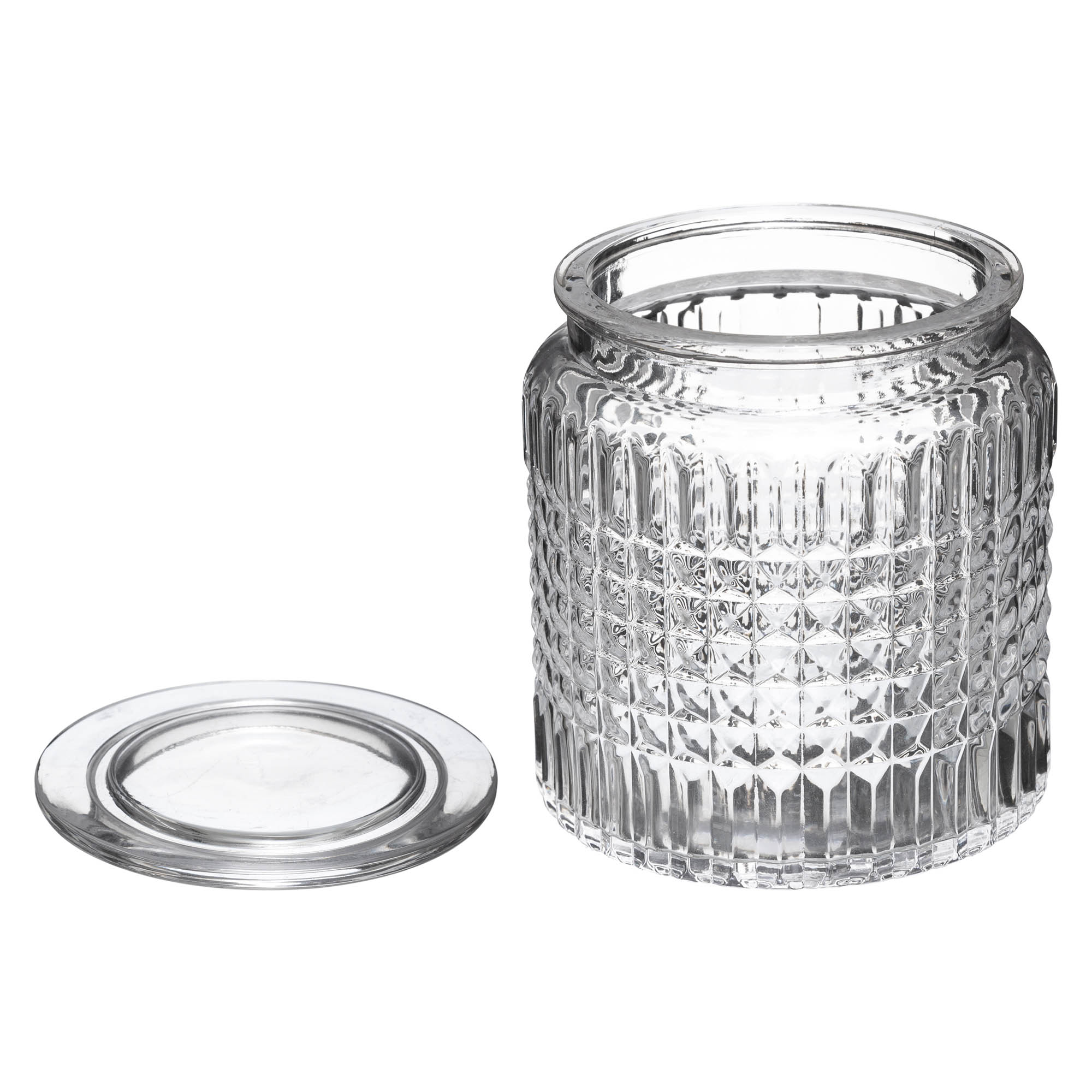 Bote Con Tapa P/Algodones Precious