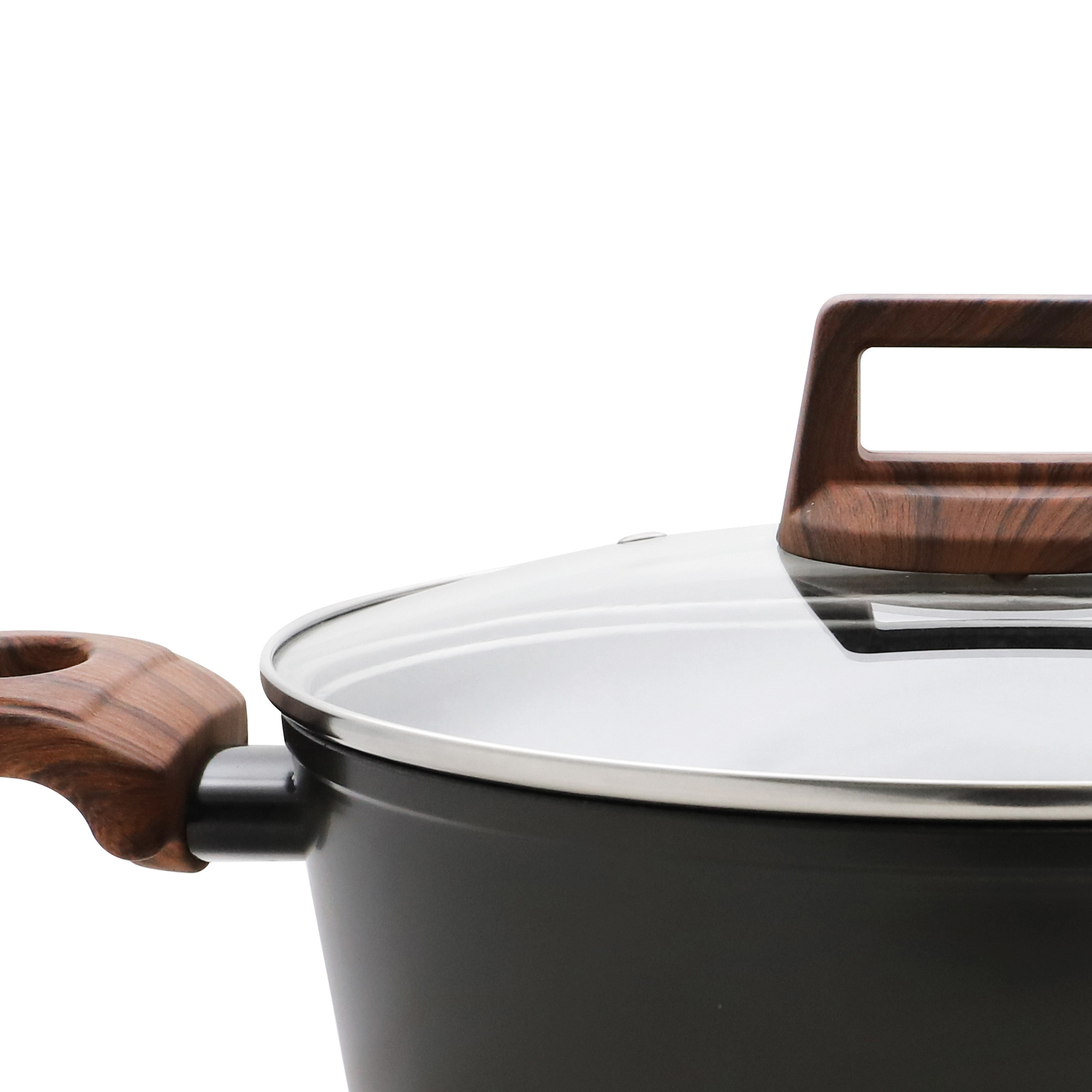 Cacerola Oslo C/Tapa Vidrio 20Cm