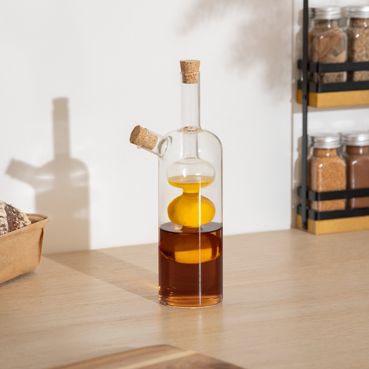 Aceitera+Vinagrera Desig Vidrio 22/7Cl