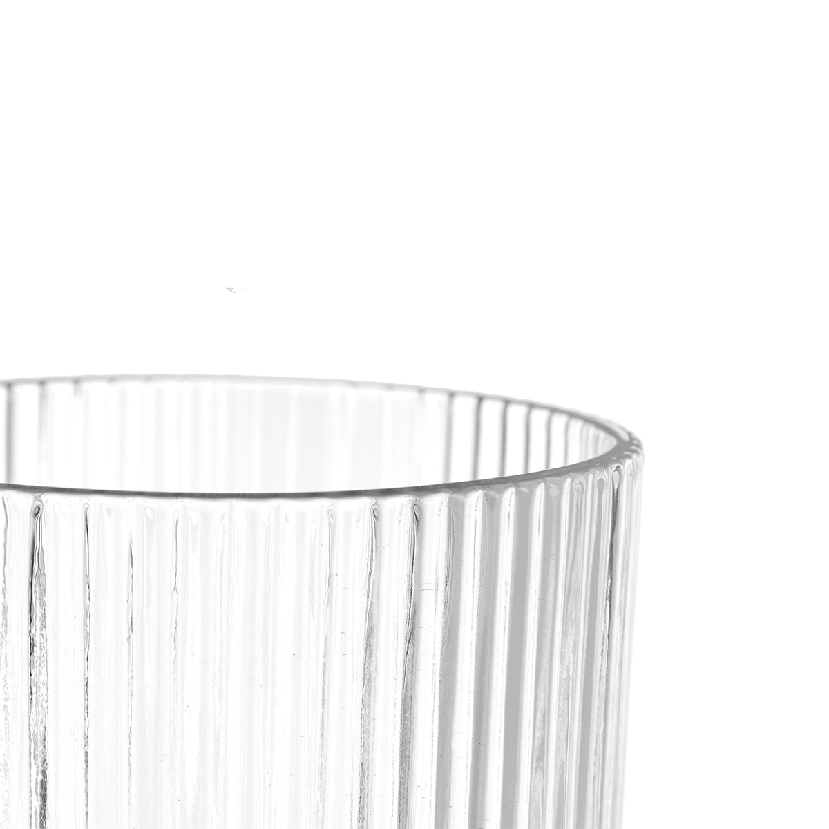 Copa De Agua Rayas Transparente 37Cl