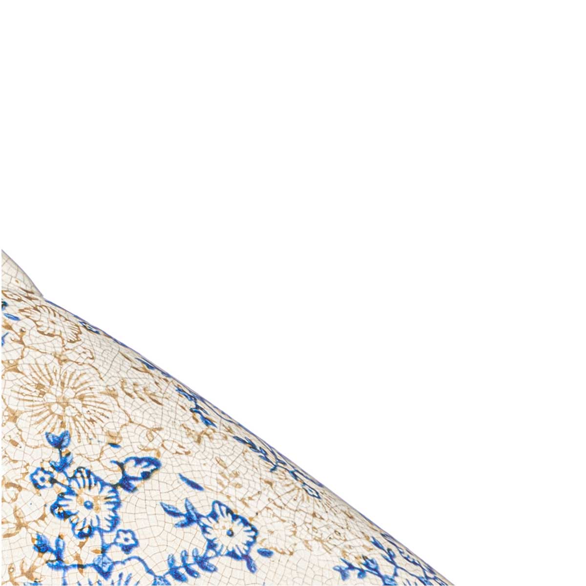 Jarr&oacute;n azul de cer&aacute;mica 38cm