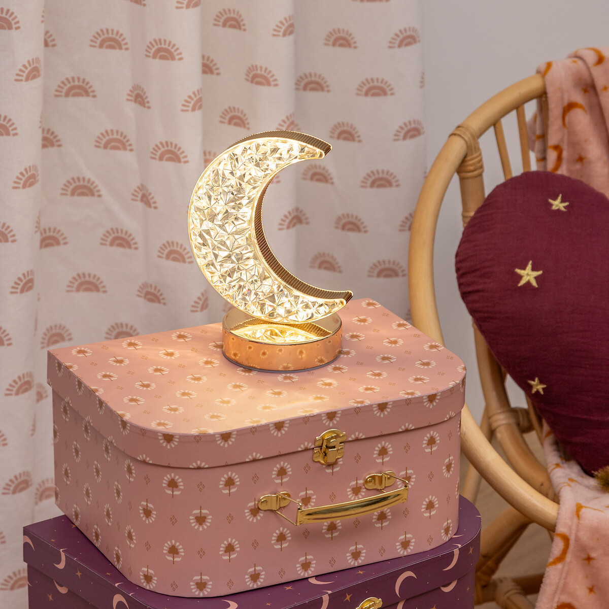 L&aacute;mpara de mesa BELLA luna 14cm