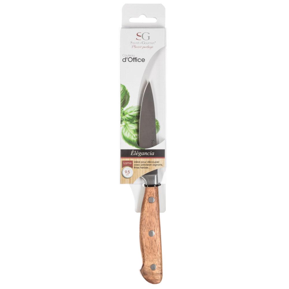 Cuchillo Pelador Elegancia Mango Madera