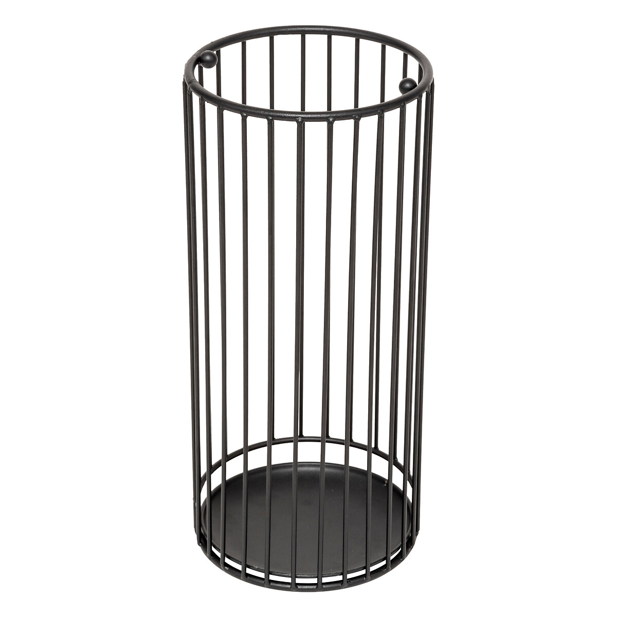 Soporte para paraguas de metal negro METTY
