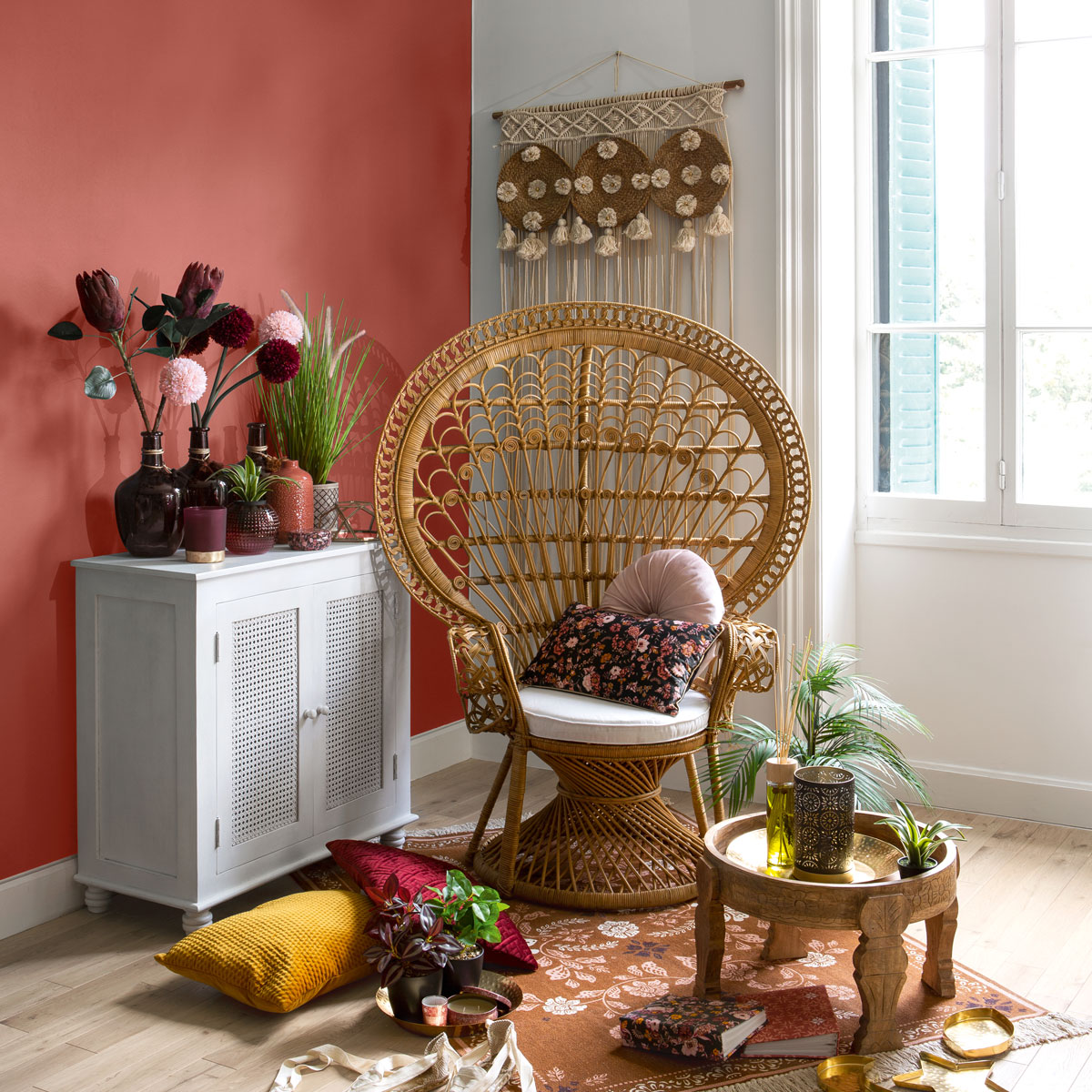 Mesa Auxiliar Gipsy De Madera 51x33Cm