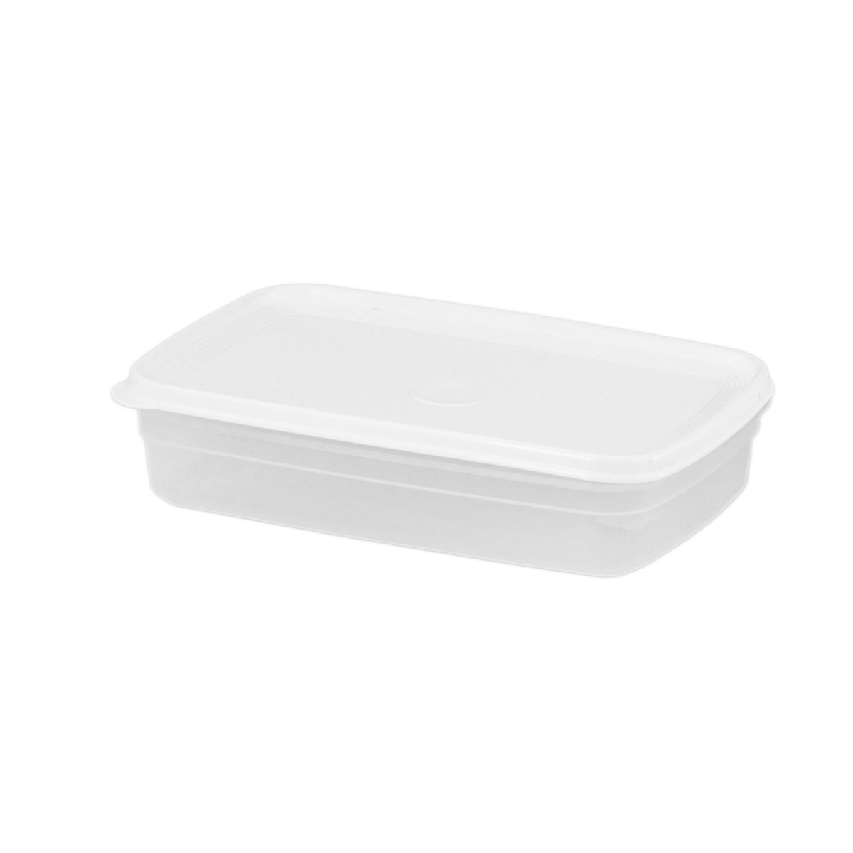 Recipiente Rectangular Blanco 2.2L