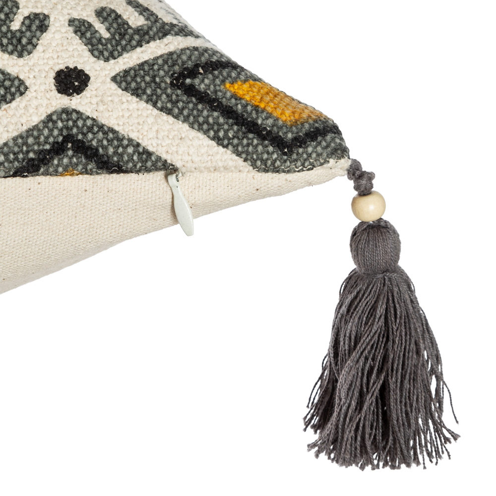 Funda De Cojín Con Decoración Azteca