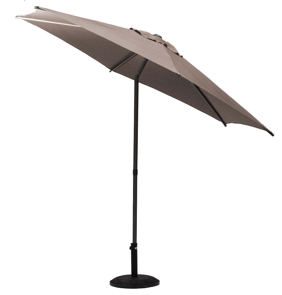 Parasol SOYA gris pardo 2.7m