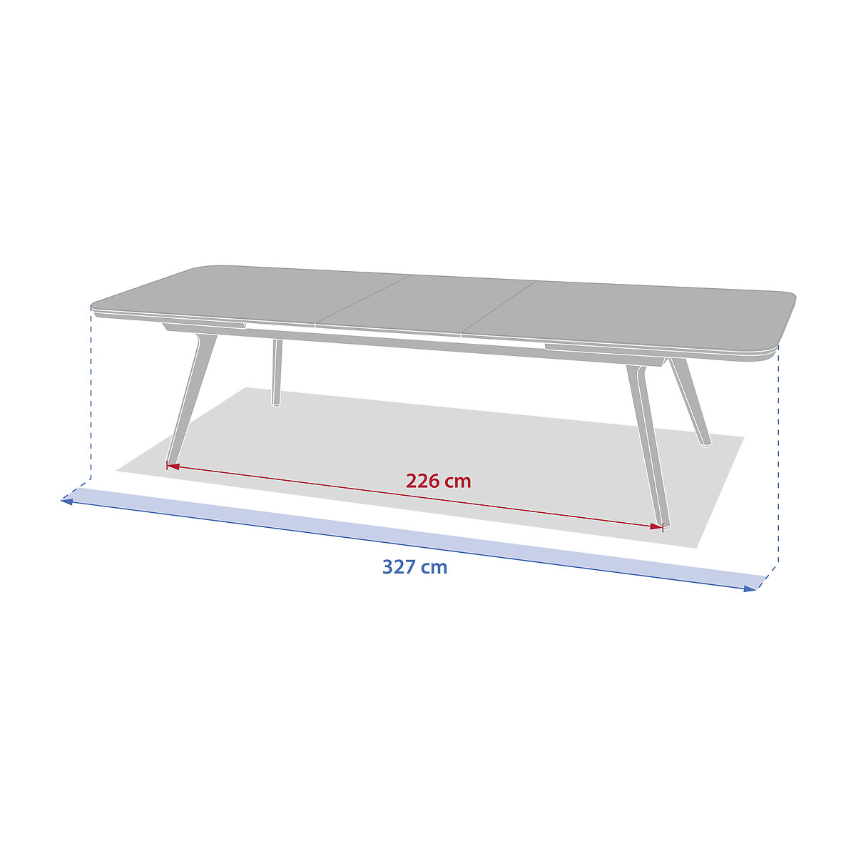 Mesa de exterior extensible PULPY