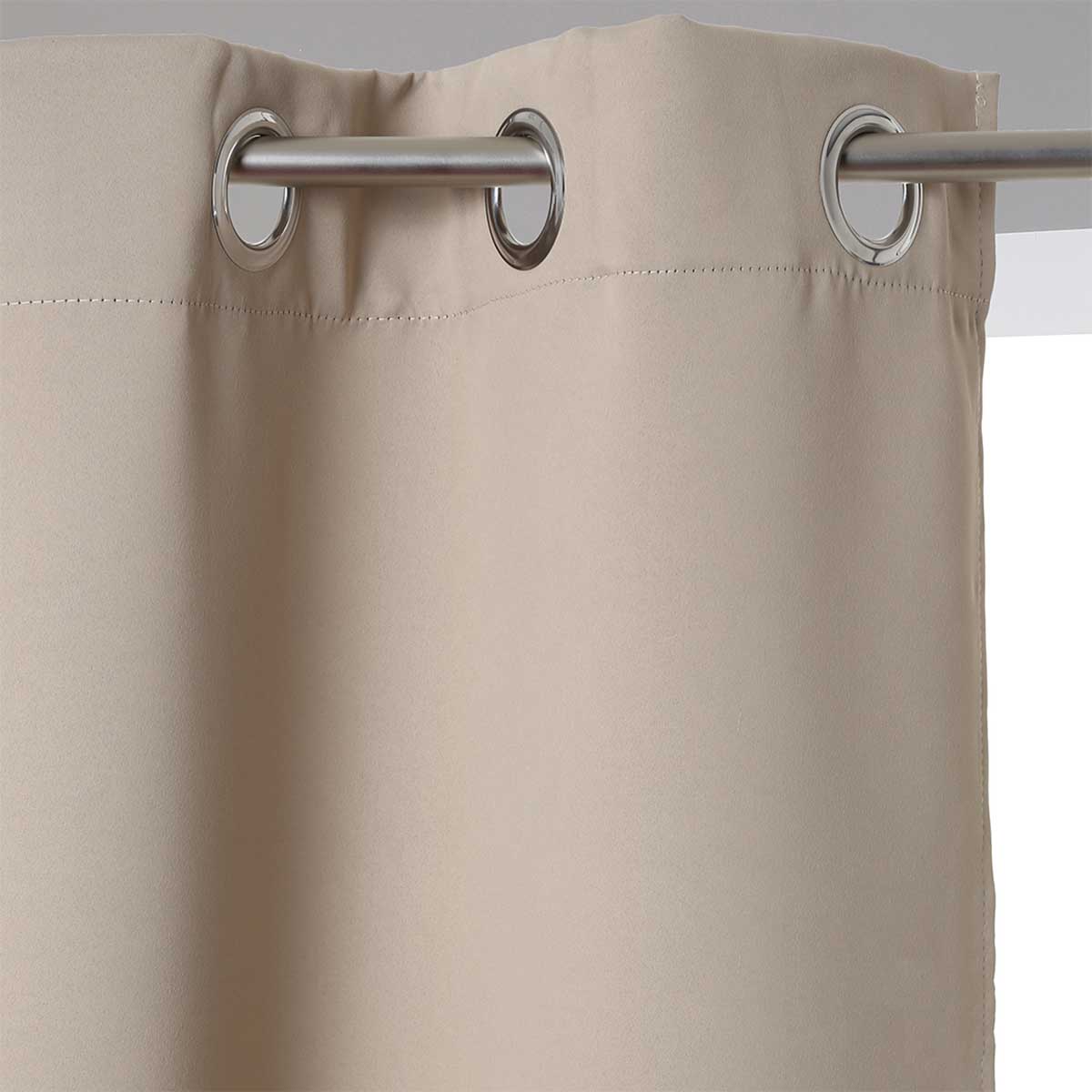 Cortina Opaca Beige 140x260Cm