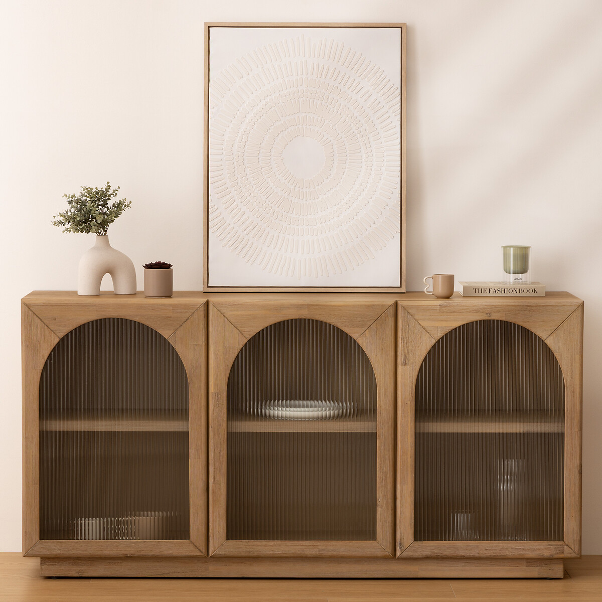 Cuadro decorativo ANGELI blanco 80x60cm