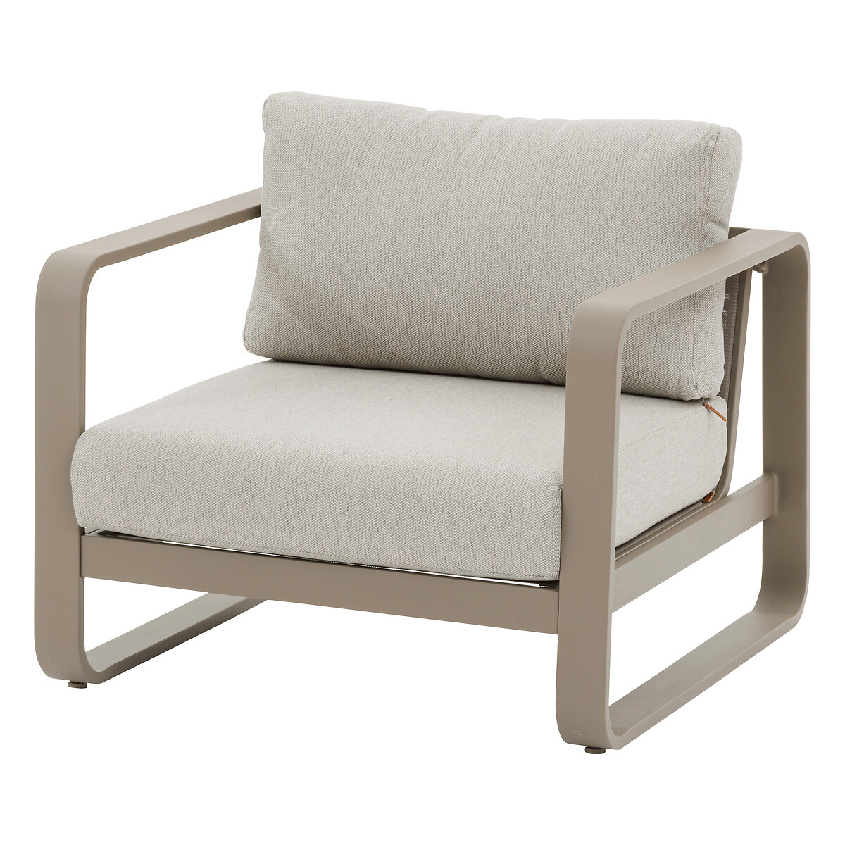 Juego de jard&iacute;n DOMILLY 5 plazas color caf&eacute;