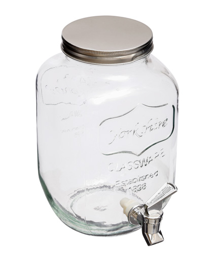 Dispensador De Vidrio C/Grifo 4L