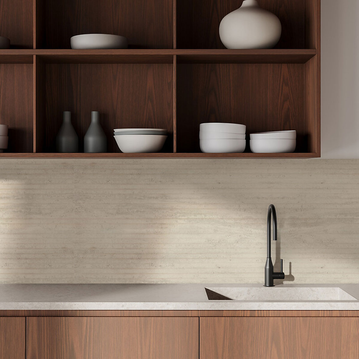 Pegatina decorativa CARY beige 28x58cm