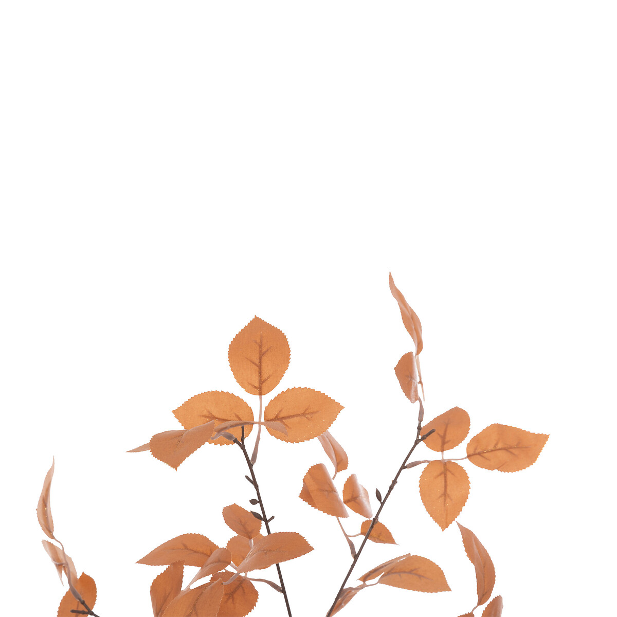 Ramo de hojas de rosal 80cm 