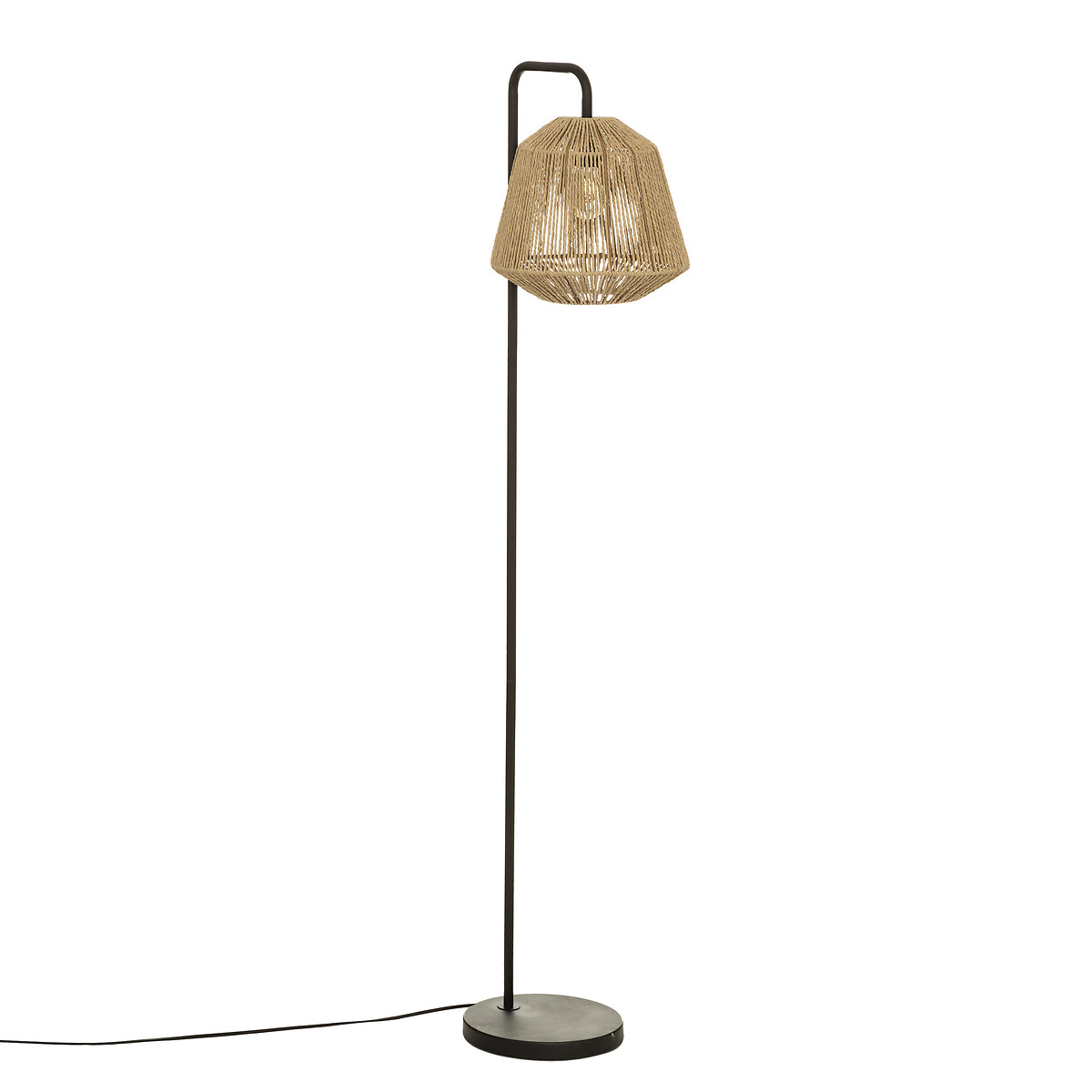 L&aacute;mpara de pie JILY beige 150cm