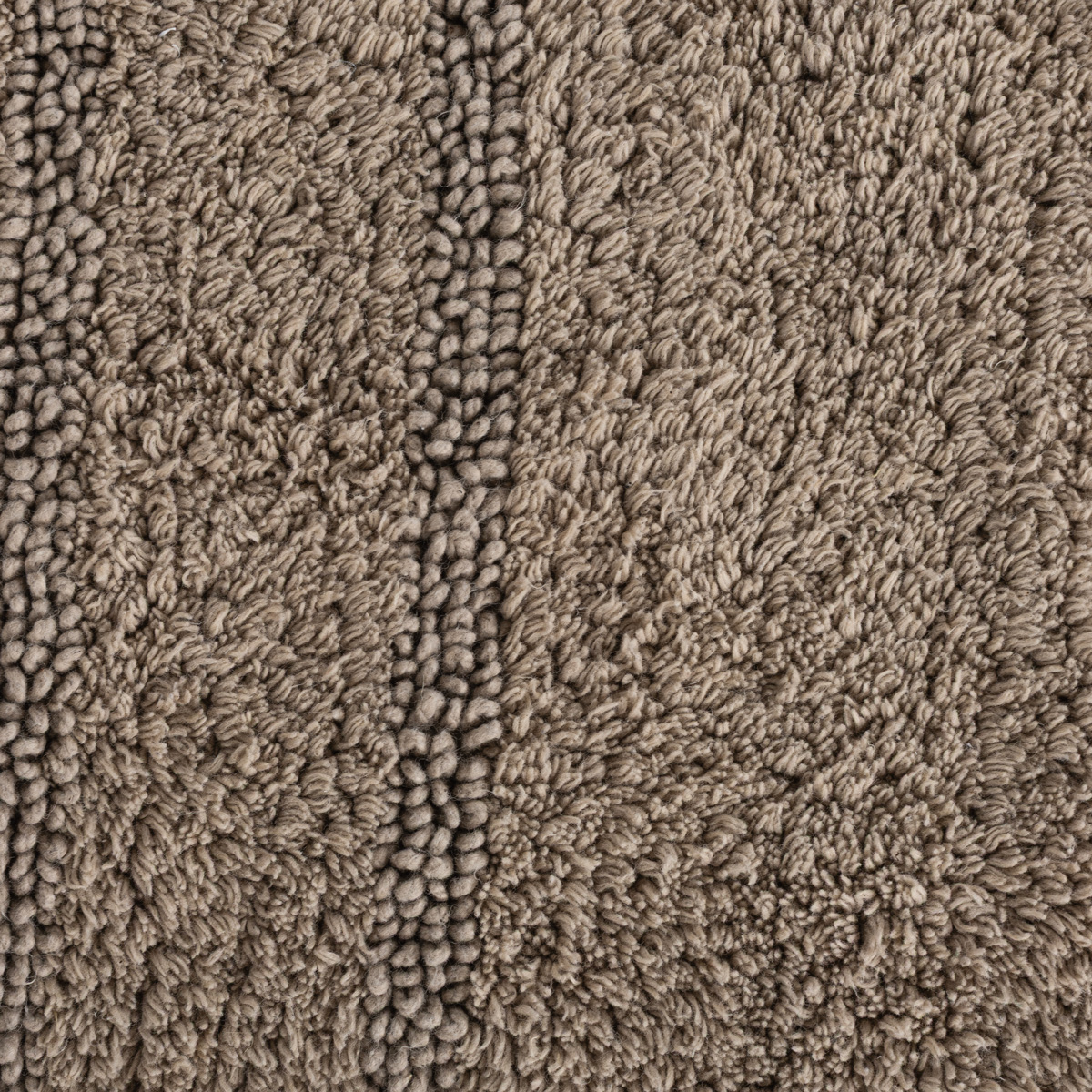 Alfombra wc de algod&oacute;n beige 50x80cm