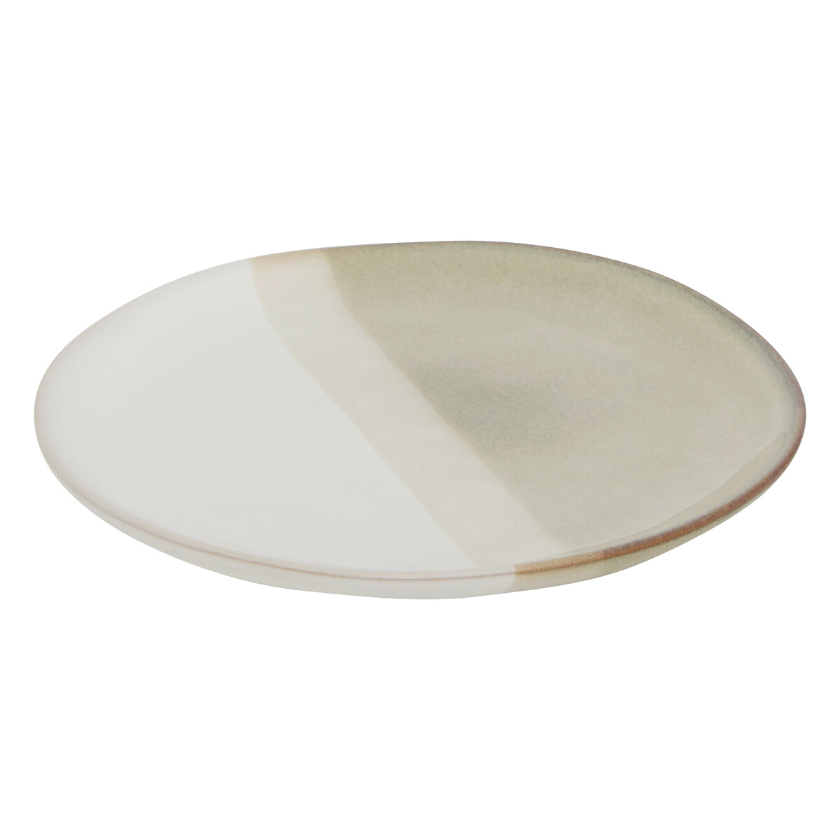 Plato postre SAHARA de cer&aacute;mica 20.5cm