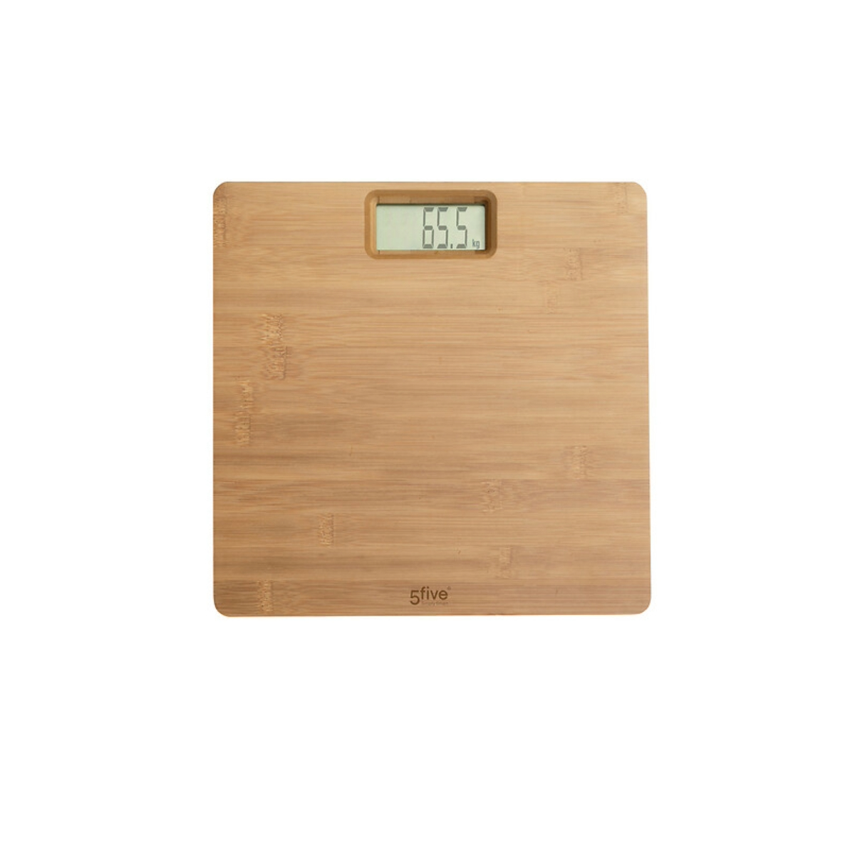 Báscula De Baño De Bambú