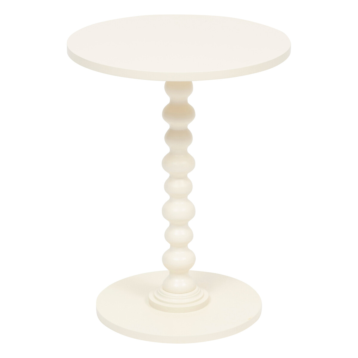 Mesa auxiliar ALIX blanca 