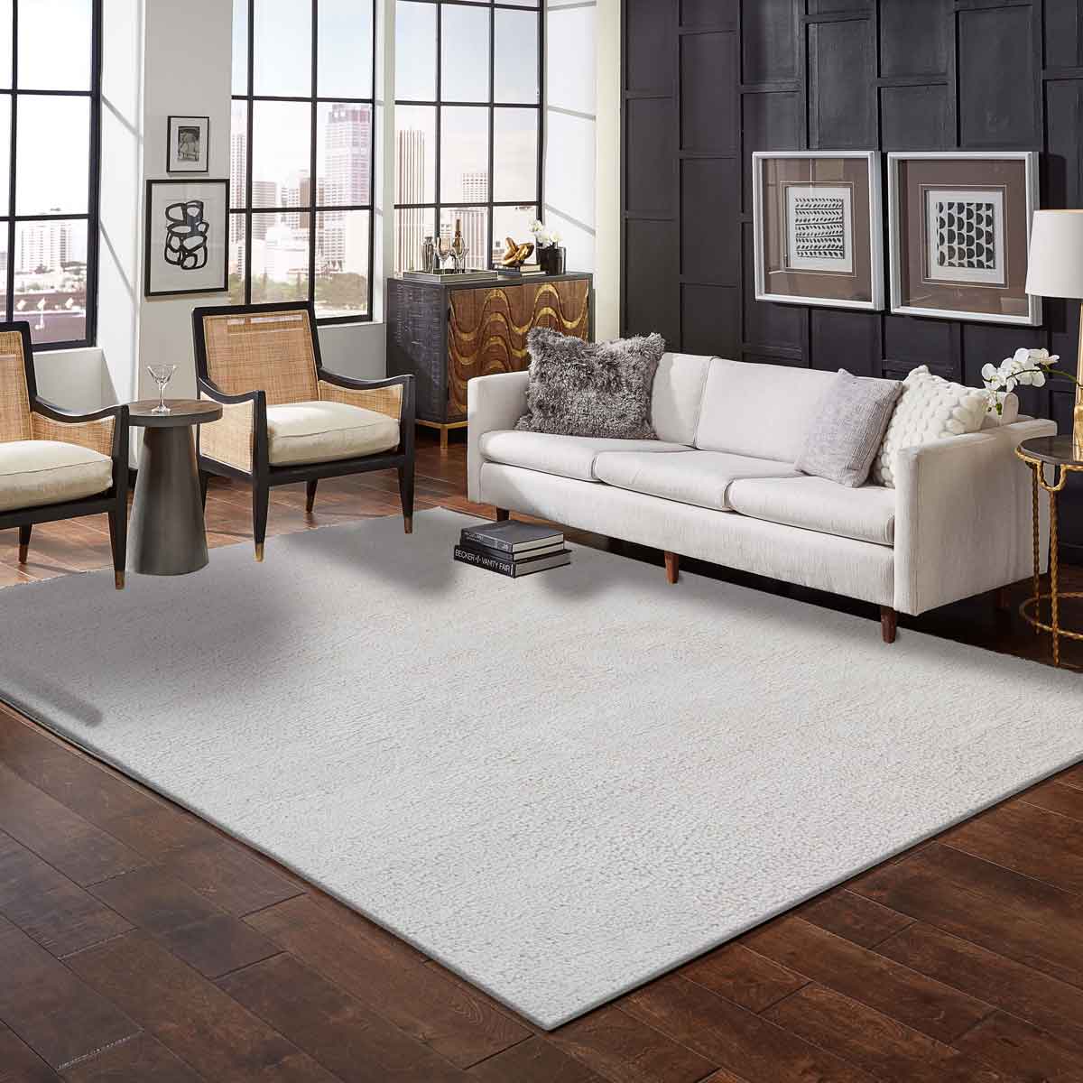 Alfombra Toul Gris 200x285Cm
