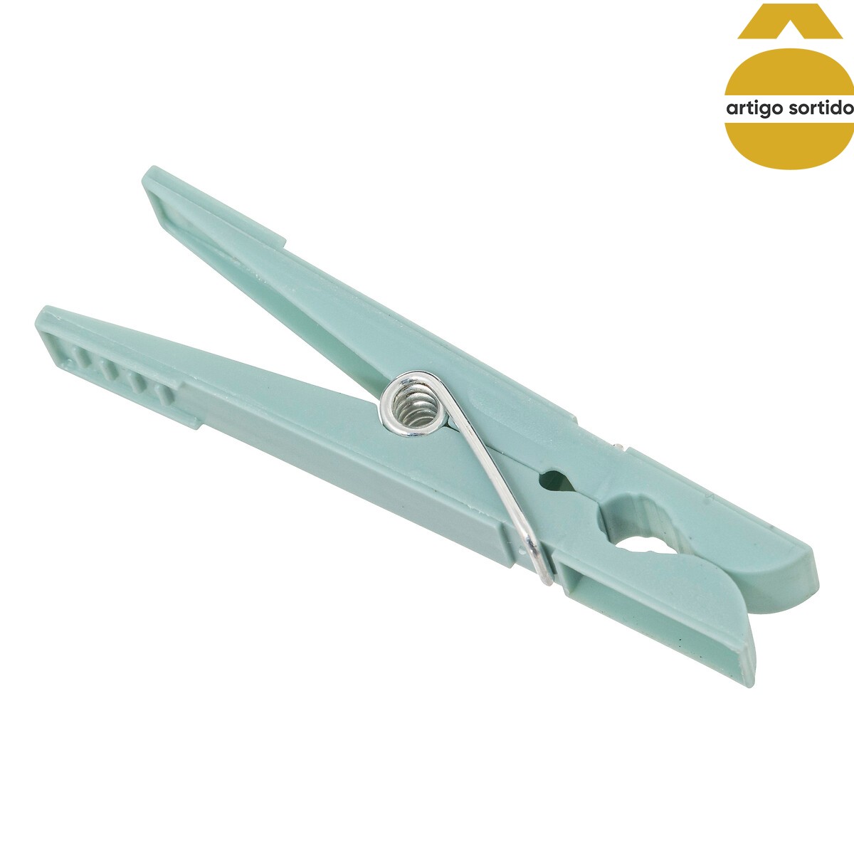 Set 24 Pinzas Coloridas P/Ropa Plast.