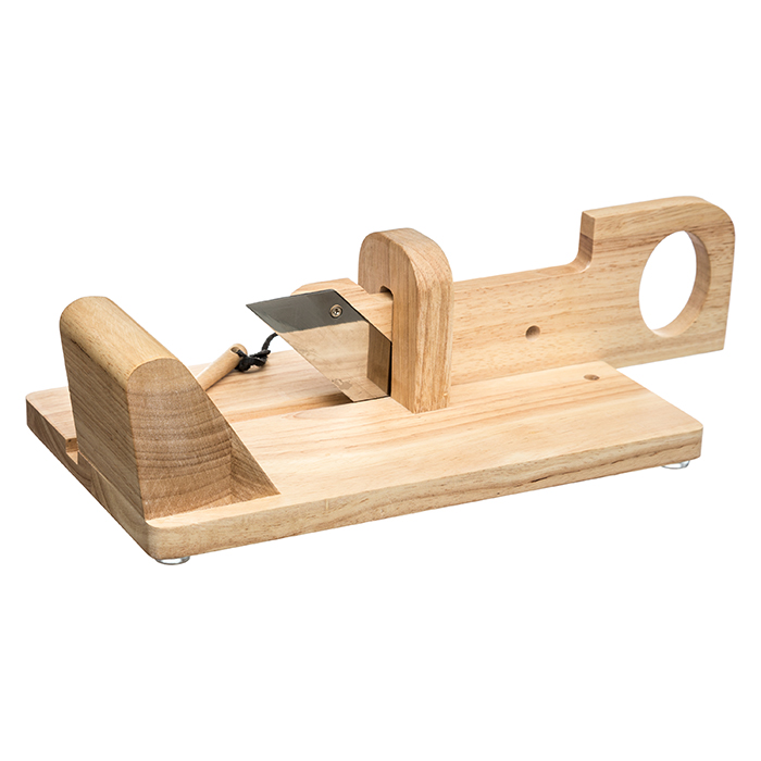 Cortadora De Charcutería Tabla De Madera