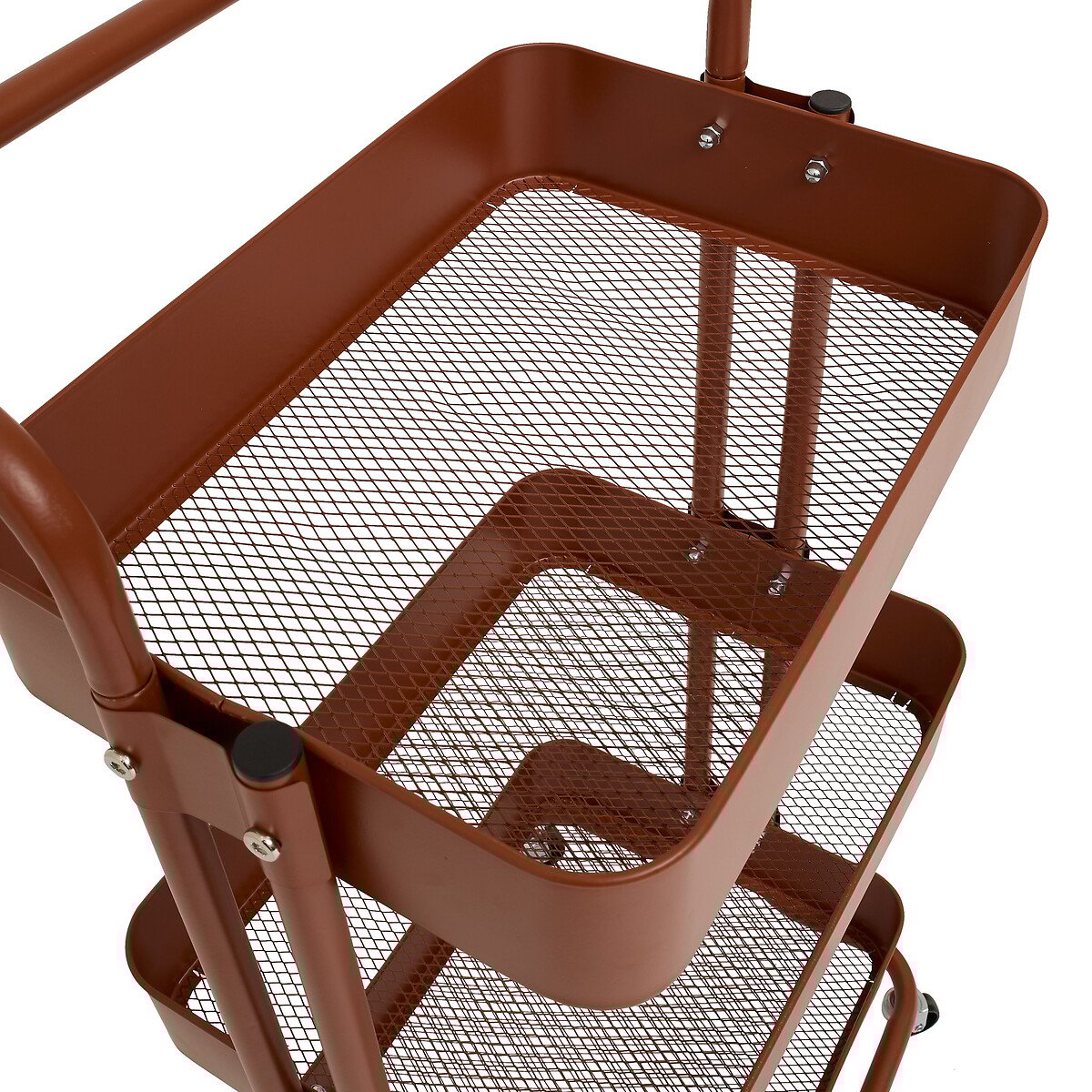 Carrito auxiliar COLOR EDITION marr&oacute;n