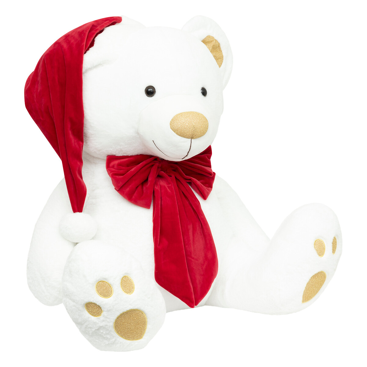 Peluche Osito con Gorro y Bufanda 100 cm