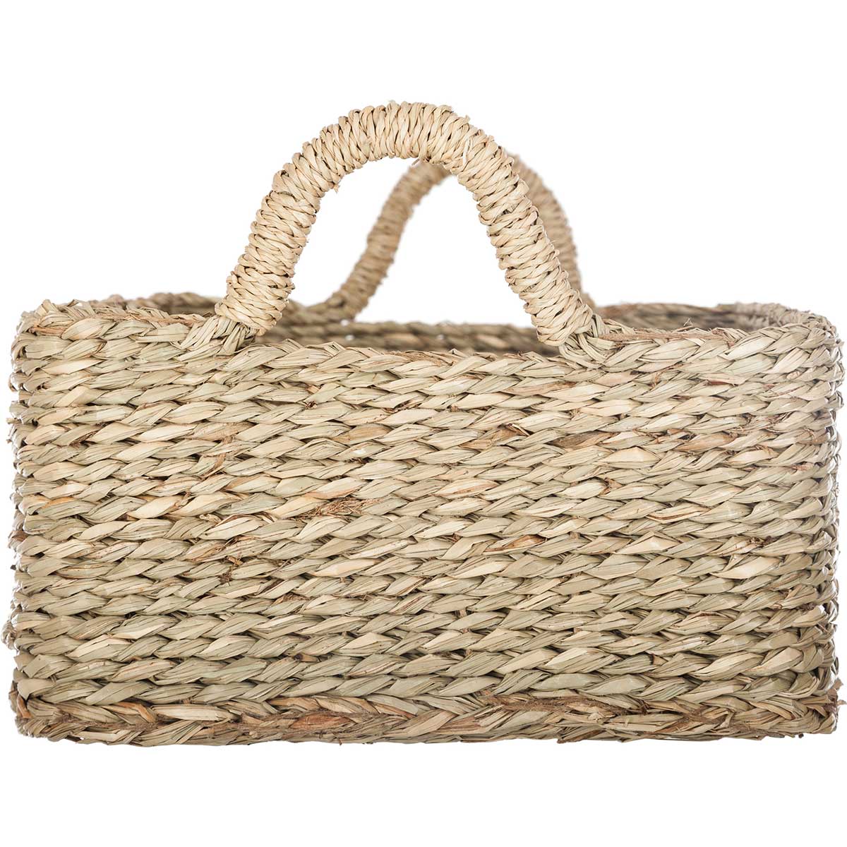 Cesta Seagrass Rect.43x27.5x14Cm
